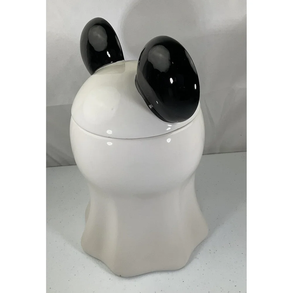 Disney Mickey Mouse Ghost Halloween Cookie Jar Canister-